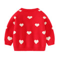 Load image into Gallery viewer, Girl's Toddler Spring Sweater Long Sleeve Knit Cardigan