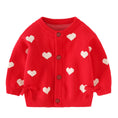 Load image into Gallery viewer, Girl's Toddler Spring Sweater Long Sleeve Knit Cardigan