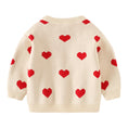 Load image into Gallery viewer, Girl's Toddler Spring Sweater Long Sleeve Knit Cardigan