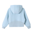 Load image into Gallery viewer, Rolanko Girls Cropped Cozy Long Sleeve Hooded Jacket
