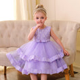 Load image into Gallery viewer, Girls Little Flower Gown Princess Dress

