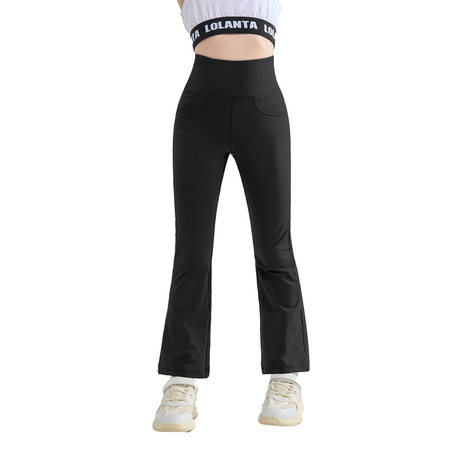 Girl‘s High Waist Flare Yoga Pants