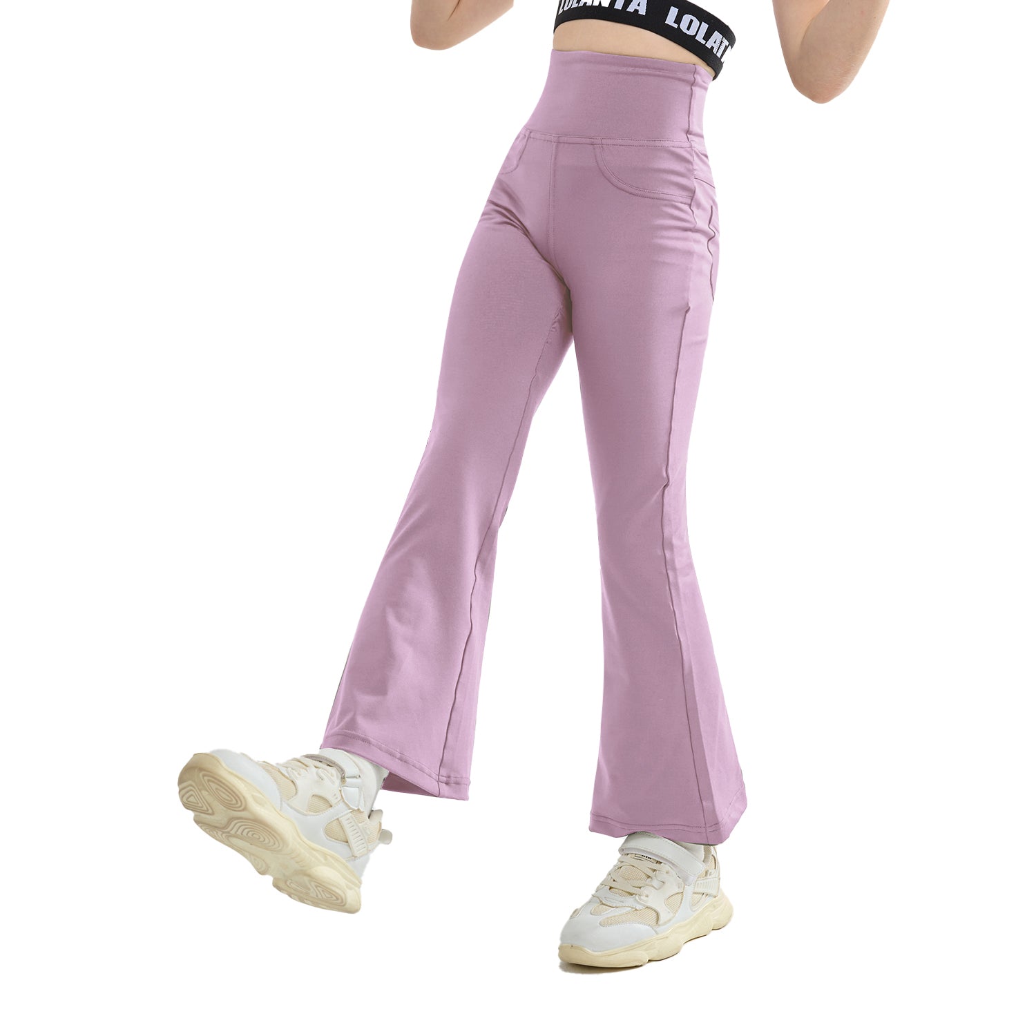 Girl‘s High Waist Flare Yoga Pants