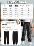 Load image into Gallery viewer, Girls Wide Leg Loose Cargo Pants with Belt
