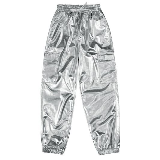 Girls Hip Hop Dance Cotton Cargo Jogger Pants for Kids