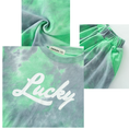 Load image into Gallery viewer, Girl's Summer Tie Dyed Short Sleeve Outfit
