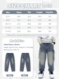 Load image into Gallery viewer, Boys Blue Raw Pocket Cargo Jeans
