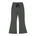 Load image into Gallery viewer, Girls Flare Wide Leg Sweatpants Elastic Waist Bell Bottoms Pants for Kids
