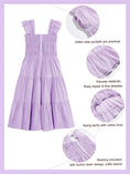 Load image into Gallery viewer, Rolanko Girls' Sleeveless Dress with Pockets
