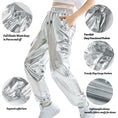 Load image into Gallery viewer, Girls Hip Hop Dance Cotton Cargo Jogger Pants for Kids
