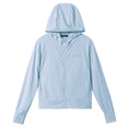 Load image into Gallery viewer, Rolanko Kids Zip Up Sun Hoodie UPF50+ with Thumbholes

