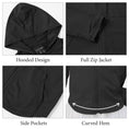 Load image into Gallery viewer, Rolanko Kids Zip Up Sun Hoodie UPF50+ with Thumbholes
