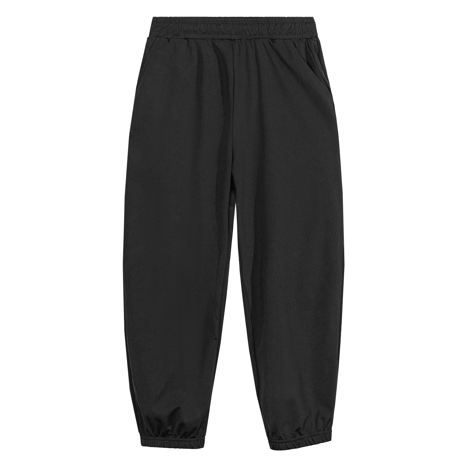 Rolanko Joggers with Pockets Quick Dry Silky Kids Sweatpants Lightweight Athletic Pants