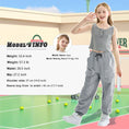 Load image into Gallery viewer, Rolanko Girls Loose Streetwear Hip Hop Dance Cotton Cargo Jogger Pants
