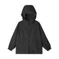 Load image into Gallery viewer, Girls' Solid Colour Windproof Jacket with Reflective Stripes
