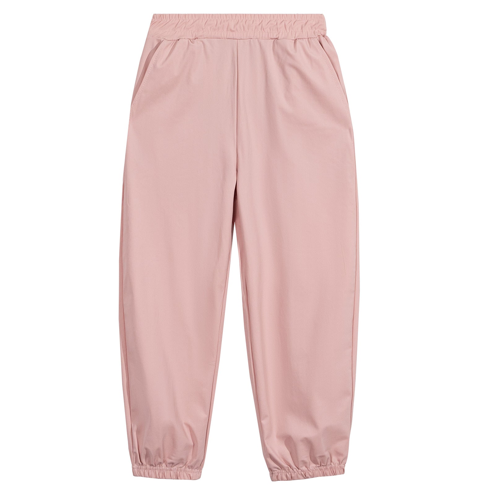 Rolanko Joggers with Pockets Quick Dry Silky Kids Sweatpants Lightweight Athletic Pants