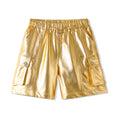Load image into Gallery viewer, Rolanko Girls Cargo Lightweight Parachute Short Pants with Pockets
