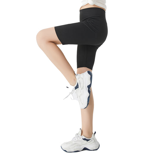 Girl's Breathable Gymnastics Spandex Bike Shorts Dancer Short Leggings