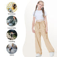 Load image into Gallery viewer, Girl's Baggy Cargo Parachute Trousers
