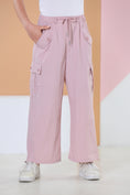 Load image into Gallery viewer, Girl's Baggy Cargo Parachute Trousers
