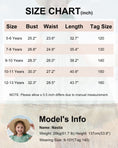 Load image into Gallery viewer, Rolanko Girls Boho Lace Ruffle Sleeve Tiered Flower Maxi Dress with Lining
