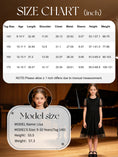 Load image into Gallery viewer, Rolanko Girls Contrast Mesh Ruffle Crew Neck Elegant Flower Wedding Prom Summer Dress
