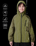 Carica l'immagine nel visualizzatore della galleria, Boys Rain Jacket Waterproof Windbreaker

