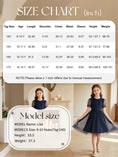 Load image into Gallery viewer, Rolanko Girls Contrast Mesh Ruffle Crew Neck Elegant Flower Wedding Prom Summer Dress
