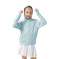 Load image into Gallery viewer, Rolanko Kids Zip Up Sun Hoodie UPF50+ with Thumbholes
