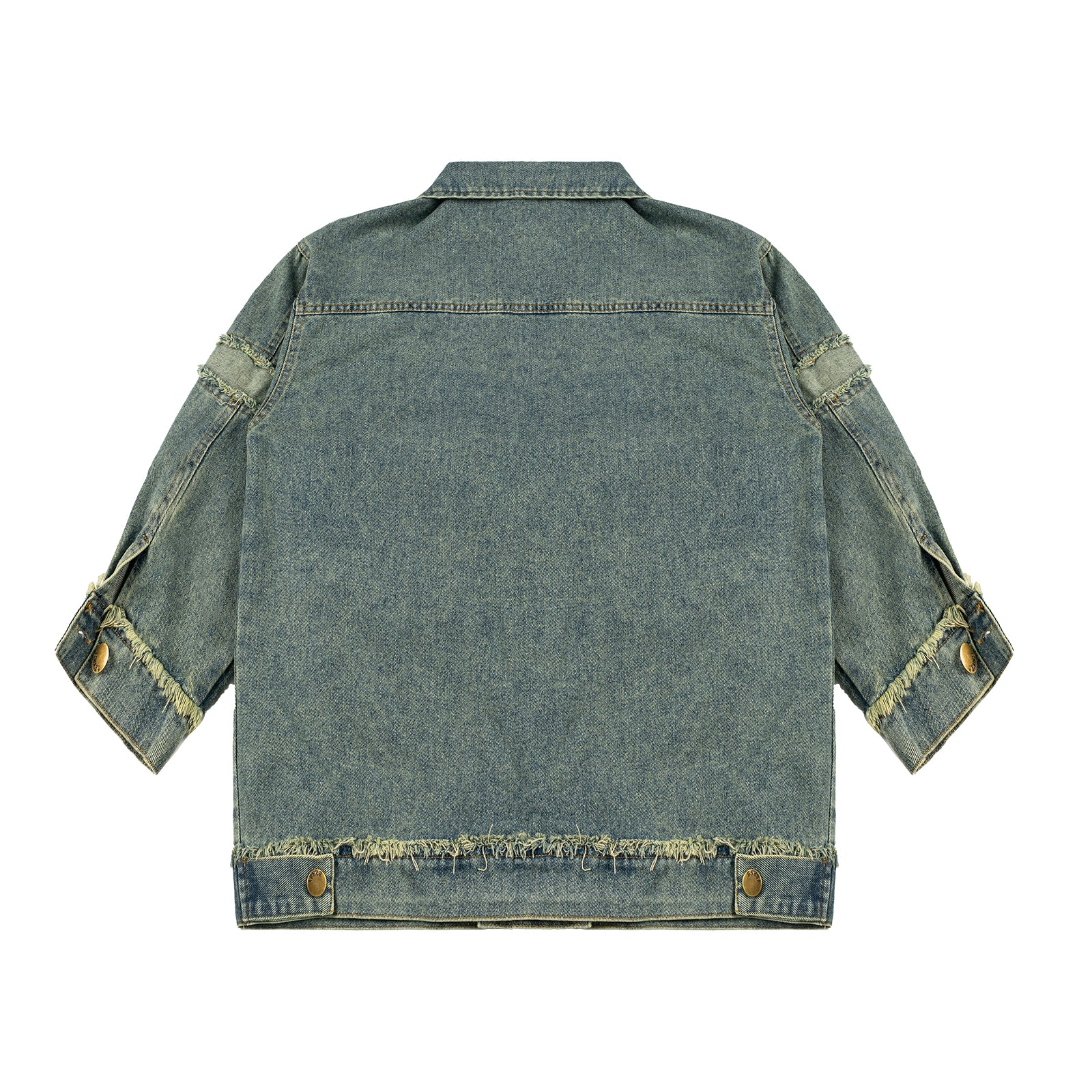 Girls Fall Outwear Button Down Denim Trucker Jacket