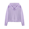 Load image into Gallery viewer, Rolanko Kids Zip Up Sun Hoodie UPF50+ with Thumbholes
