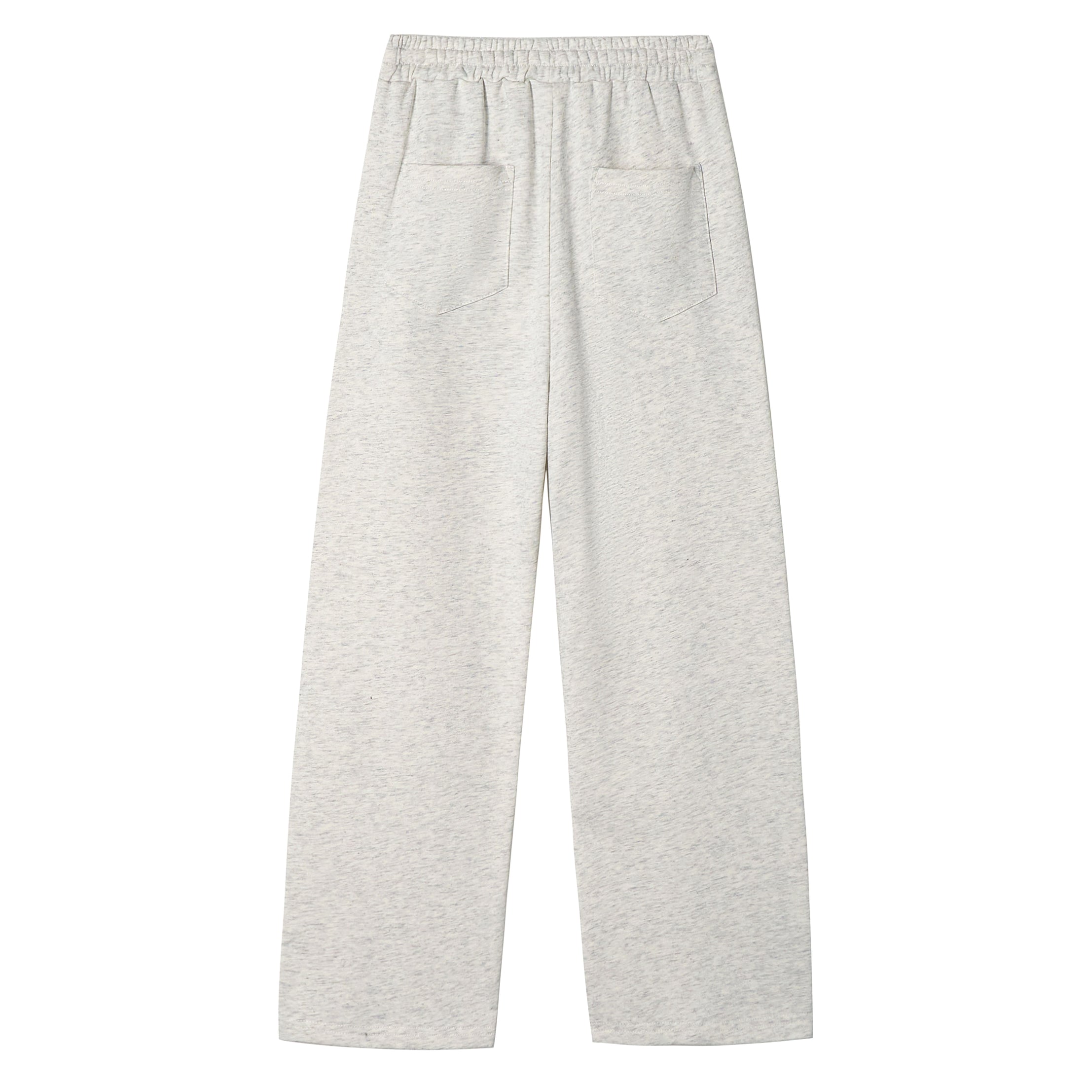 Girls Wide Leg Straight Sweatpants with Pockets