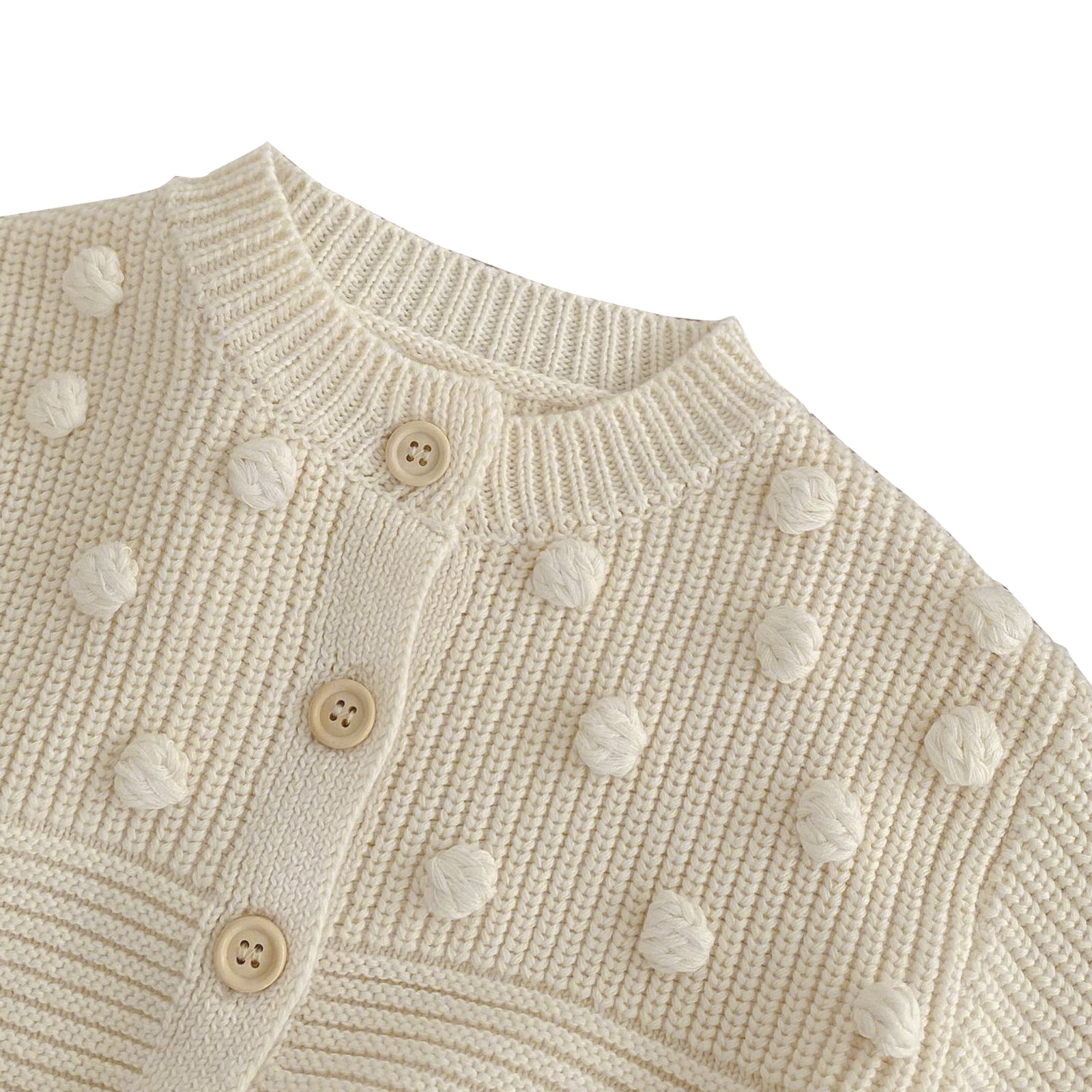 Toddler Girls Cutout Knit Cardigan