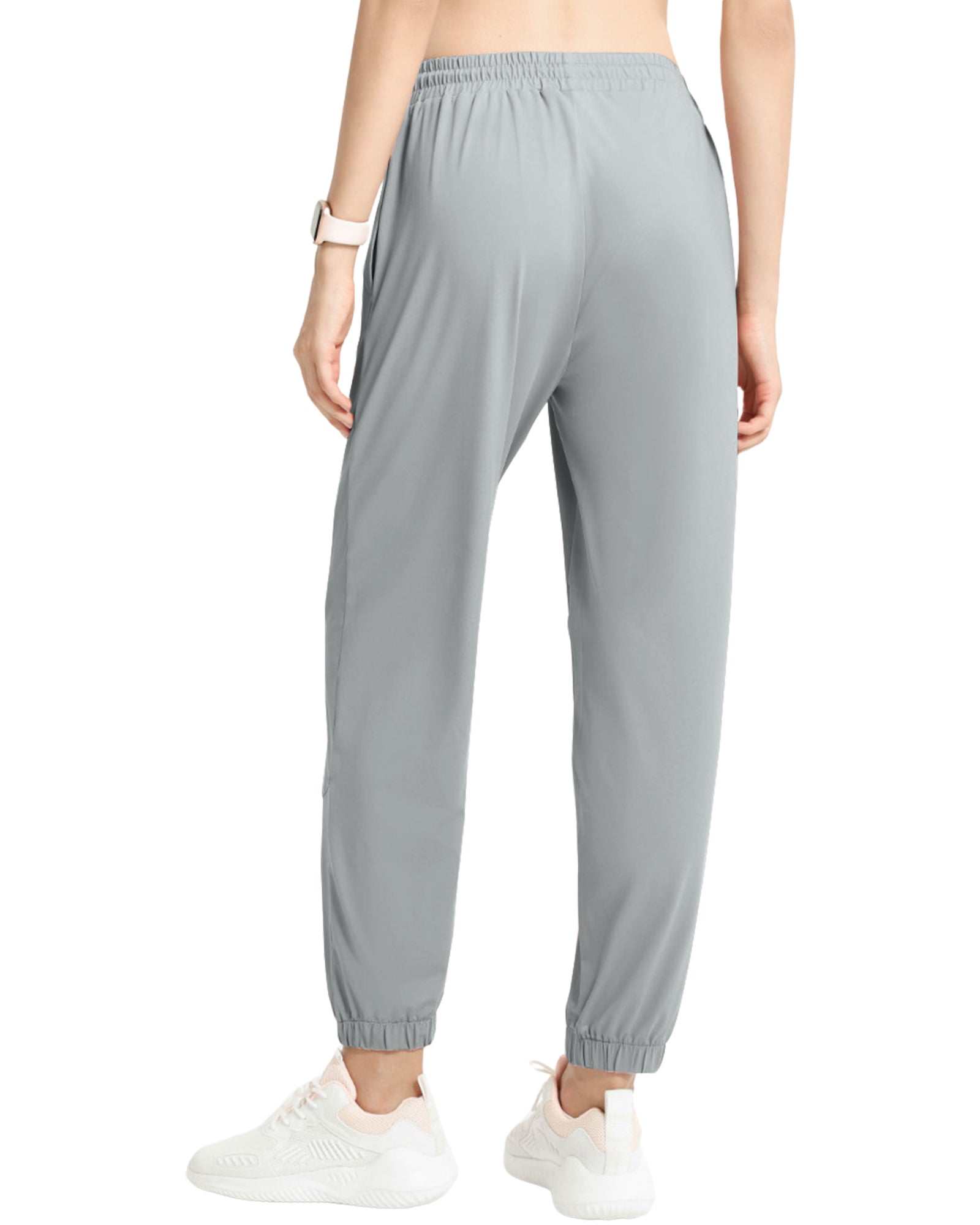 Rolanko Joggers with Pockets Quick Dry Silky Kids Sweatpants Lightweight Athletic Pants