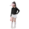 Load image into Gallery viewer, Rolanko Kids Zip Up Sun Hoodie UPF50+ with Thumbholes
