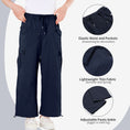 Load image into Gallery viewer, Girl's Baggy Cargo Parachute Trousers
