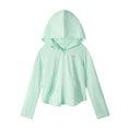 Load image into Gallery viewer, Rolanko Kids Zip Up Sun Hoodie UPF50+ with Thumbholes
