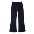 Load image into Gallery viewer, Rolanko Girls Chenille Silver Threaded with Pearls Sparkly Corduroy Flare Trousers
