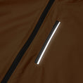 Load image into Gallery viewer, Girls' Solid Colour Windproof Jacket with Reflective Stripes
