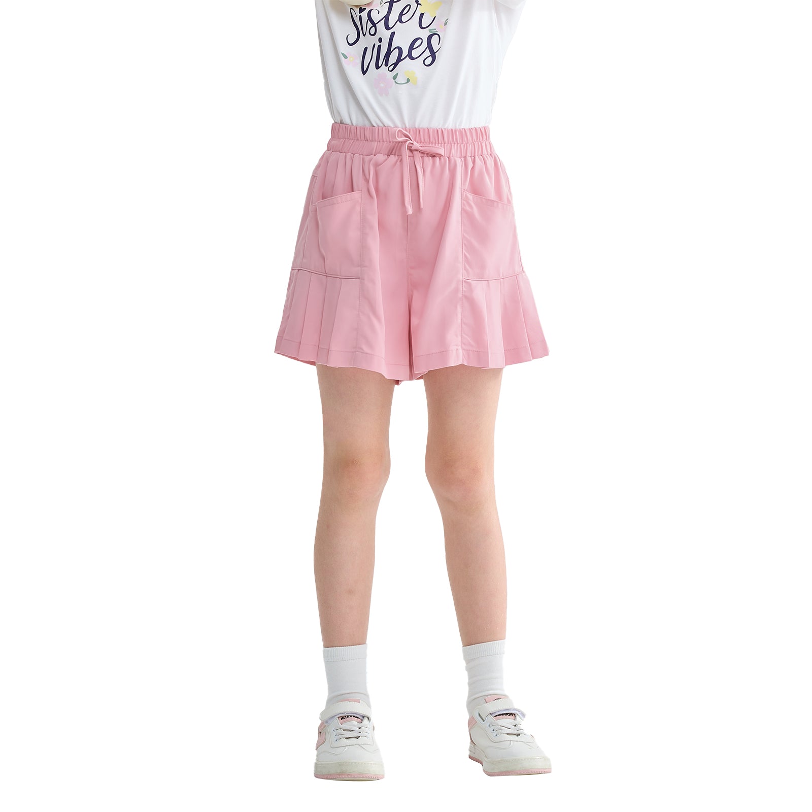 Rolanko Lightweight Girls Shorts with Pockets