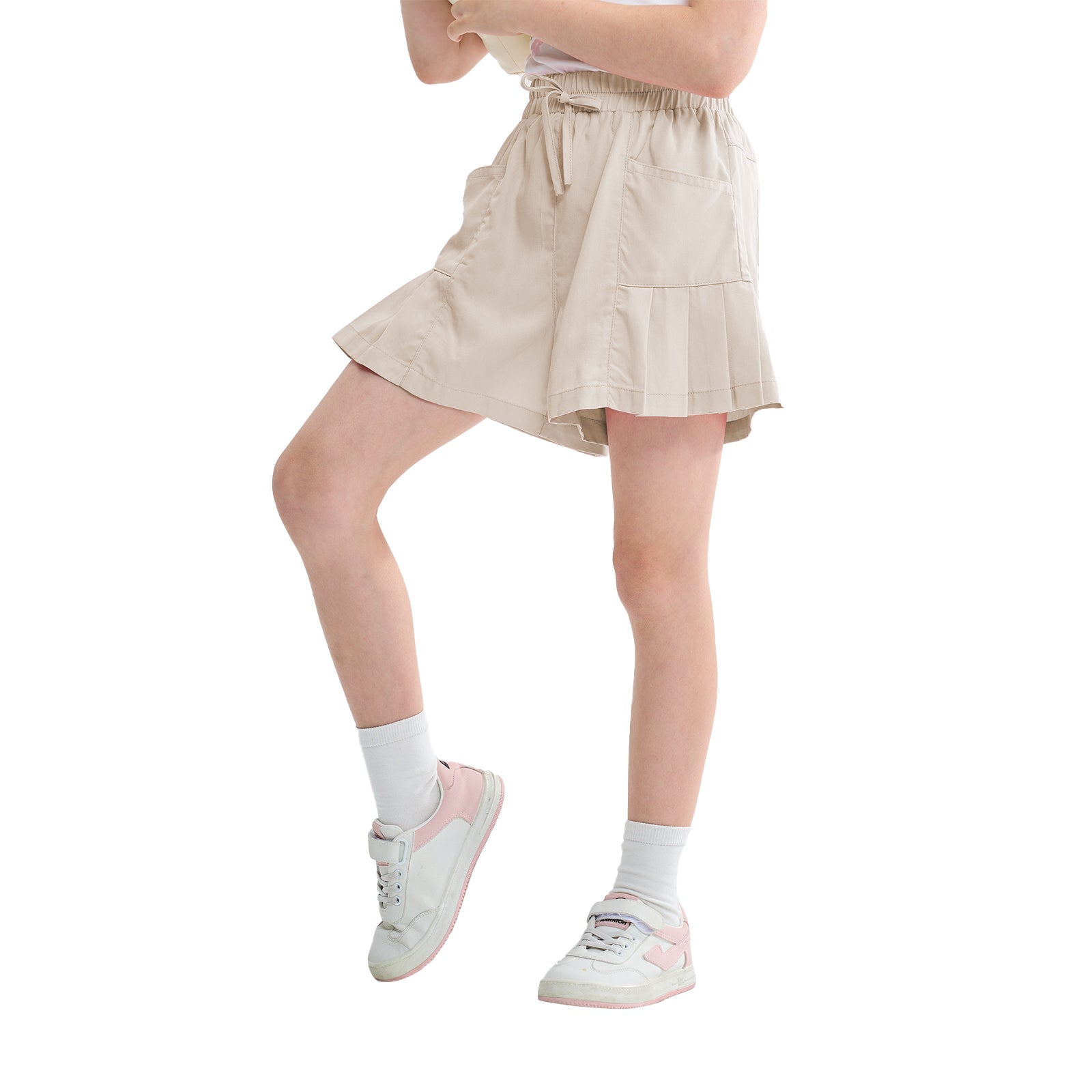 Rolanko Lightweight Girls Shorts with Pockets