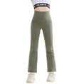 Load image into Gallery viewer, Girl‘s High Waist Flare Yoga Pants
