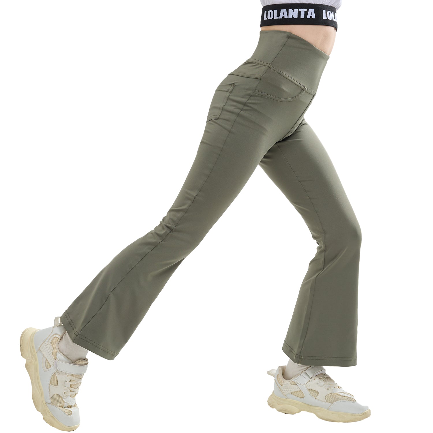 Girl‘s High Waist Flare Yoga Pants