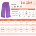 Load image into Gallery viewer, Girls Corduory Pull On Elastic Waist Straight Leg Trousers
