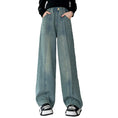 Load image into Gallery viewer, Girls Pressed Denim Wide Leg Pants
