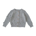 Load image into Gallery viewer, Toddler Girls Cutout Knit Cardigan
