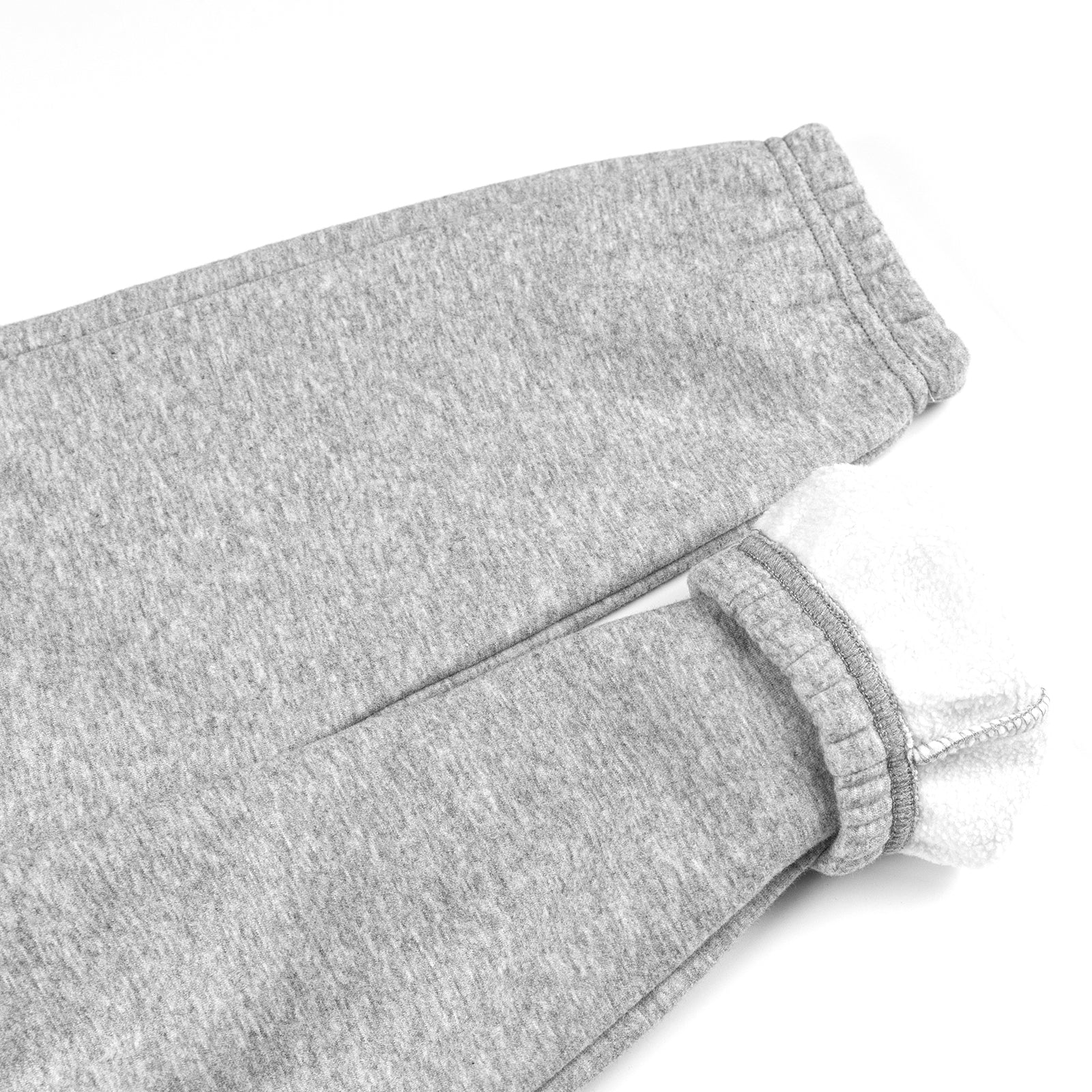 Boys Solid Color Padded Drawstring Sweatpants