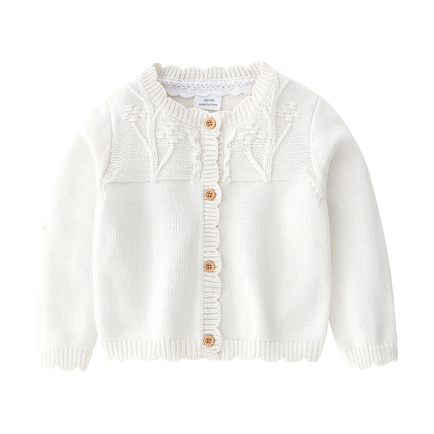 Girl's Cozy Toddler Sweater Knit Cardigan