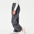 Load image into Gallery viewer, Girls Y2K Vintage Joggers with Adjustable Elastic Waist
