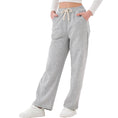 Load image into Gallery viewer, Girls Wide Leg Straight Sweatpants with Pockets
